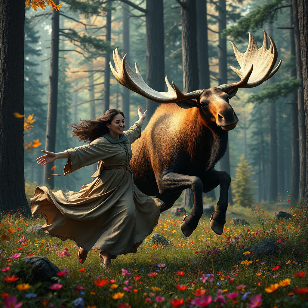 Moose Savior: A Fantasy Forest Rescue