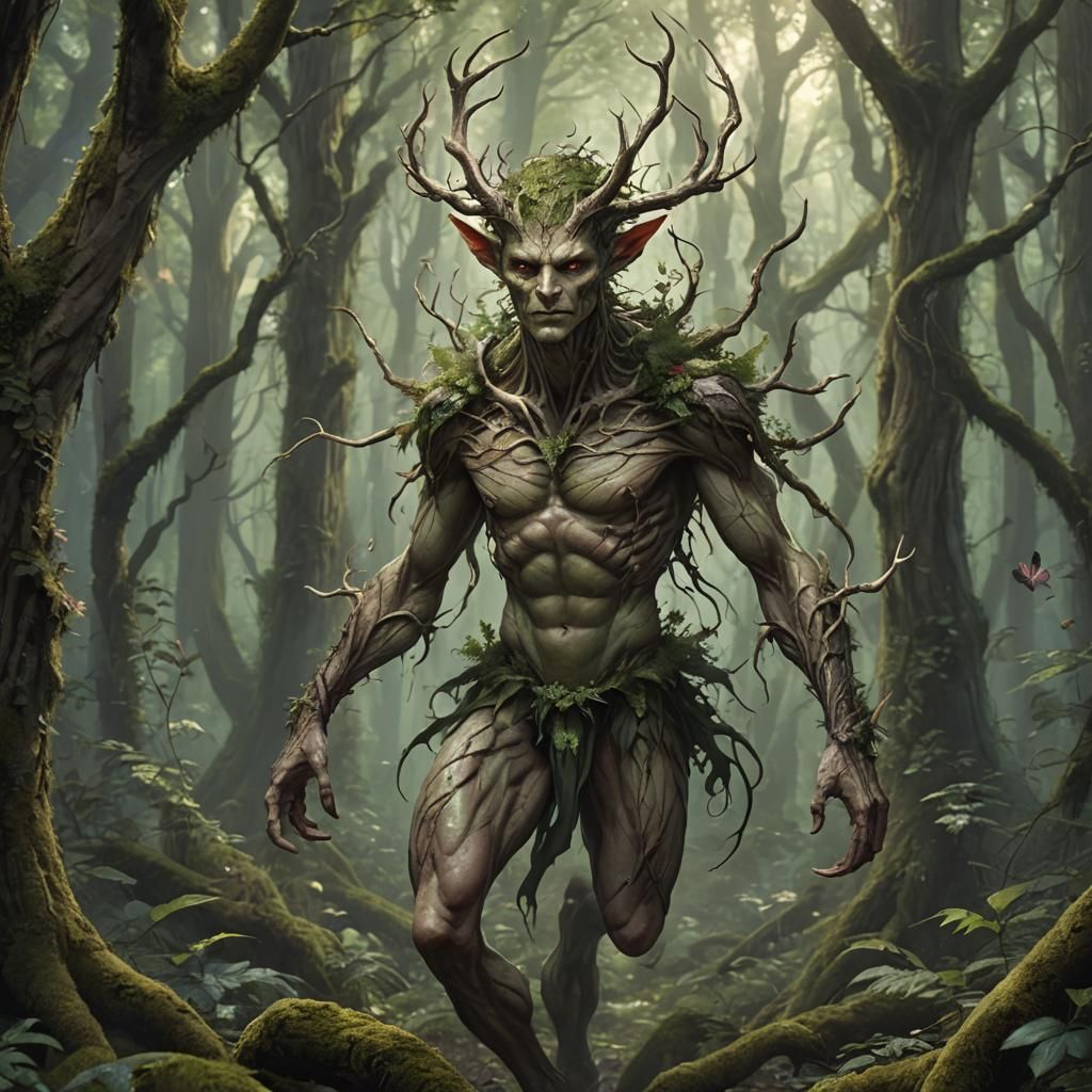 Majestic Fae Monstrosity Emerges in Twisted Beauty