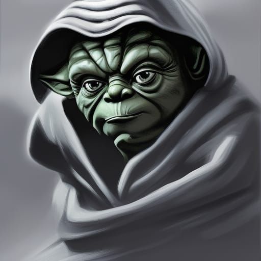 Sinister Yoda in Greg Rutkowski Style