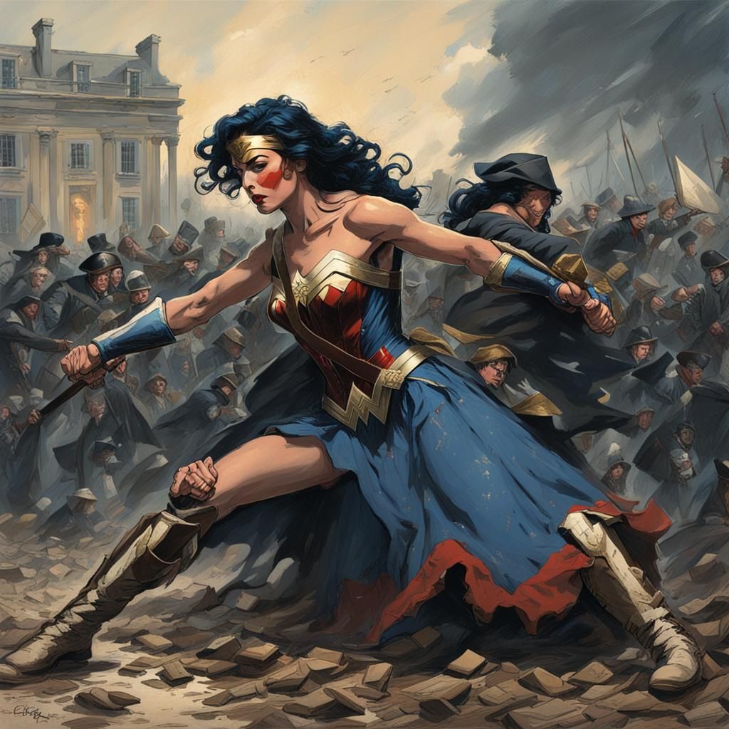 Wonder Woman During the French Revolution