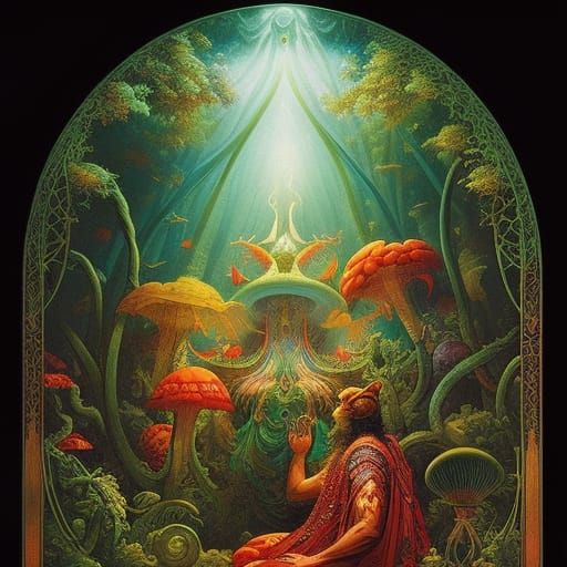 lord of shrooms and creativity, please enlighten us