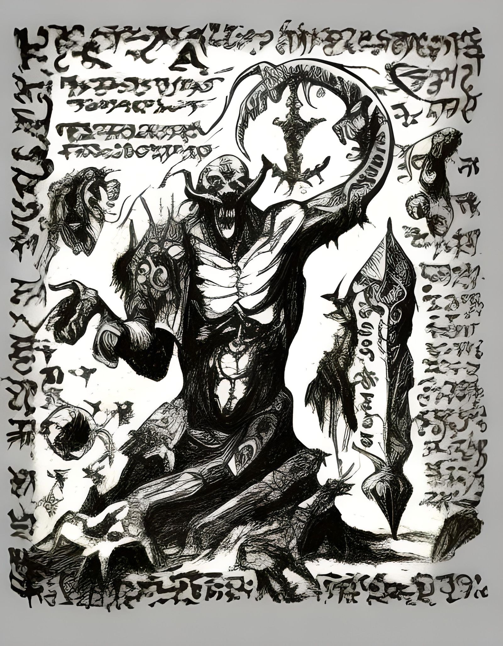 Cthulhu-Inspired Monster Mashup of Nightmares