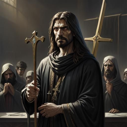 Jesus Condemned: Sinister Religious Art