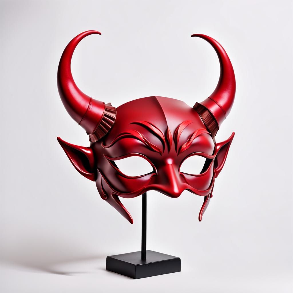 Goblin devil masquerade mask