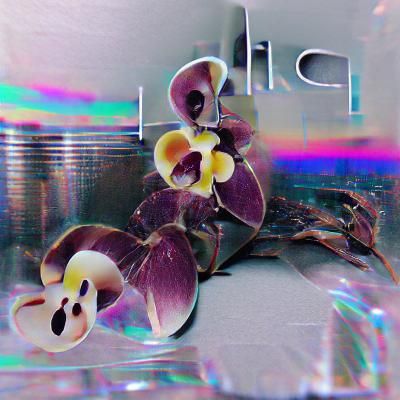 Abstract Phallic Shape Generated by AI