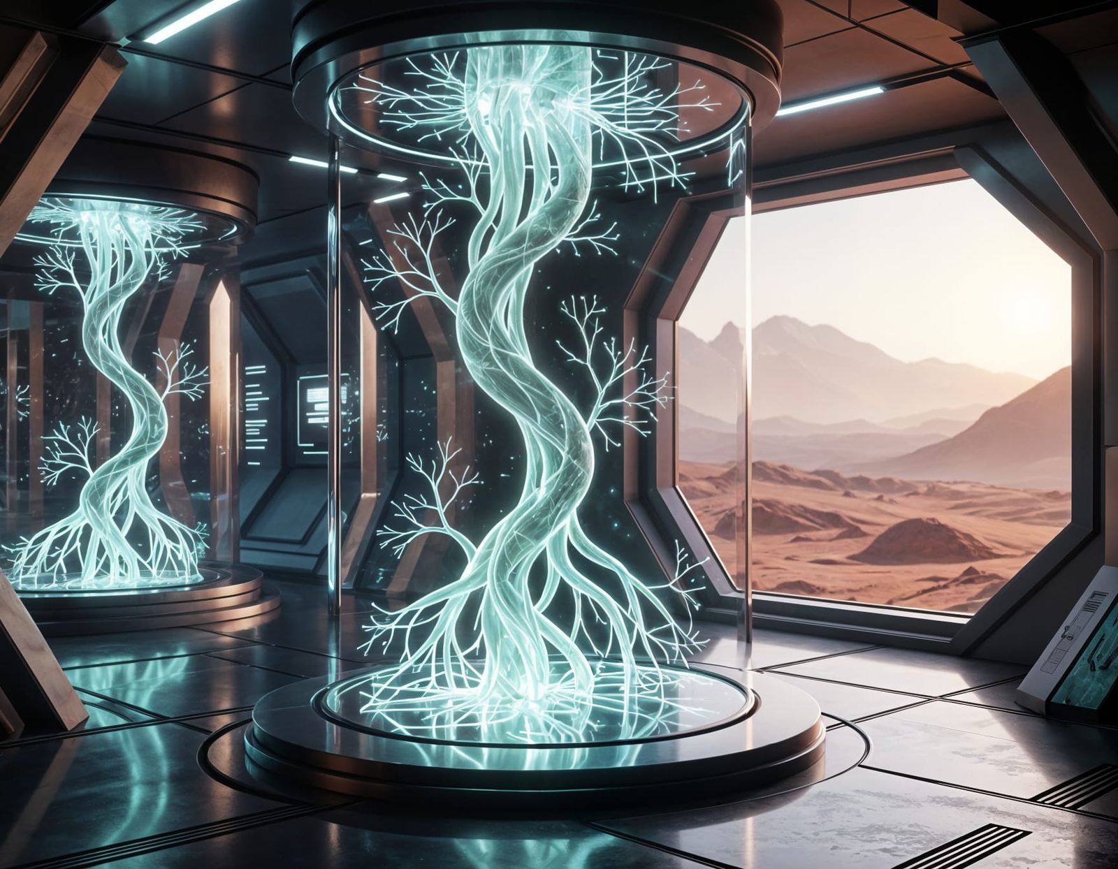 Functional Bloom: The Crystalline Roots of Mars