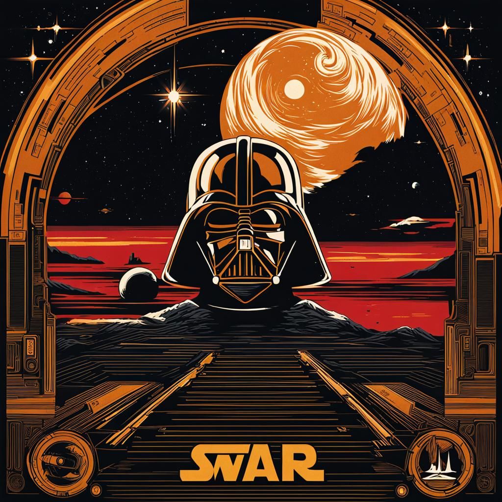 Star Wars Inspired AI Art