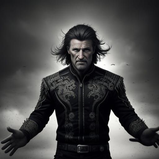 Hyperrealistic Man Celebrates Future Anniversary