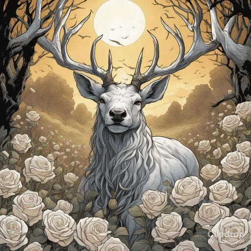 AI Interpretation of "Ohh Deer Me !!!"