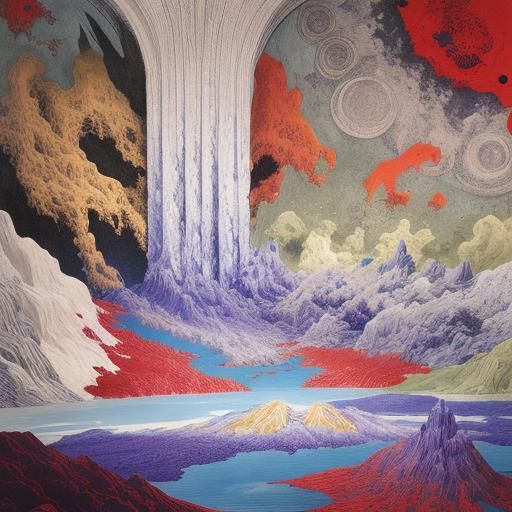 Fairytale Scene in Kay Nielsen Style