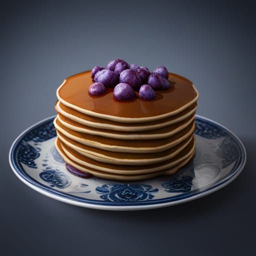 Detailed Pancake Matte Painting in Deep Color