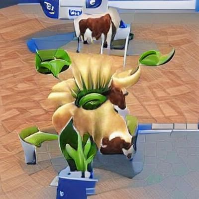 Sims 4 Cowplant Illustration