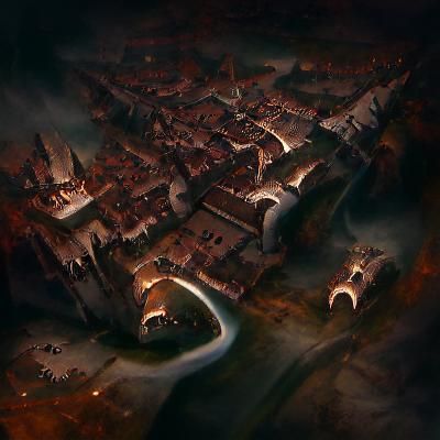 Sinister Medieval European City