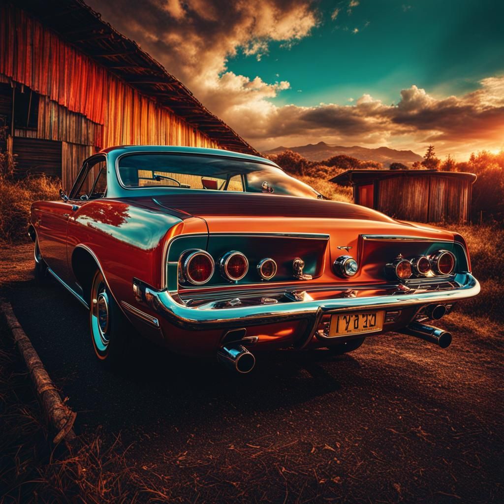 Retro Pop Album Cover in Hyperrealistic Style