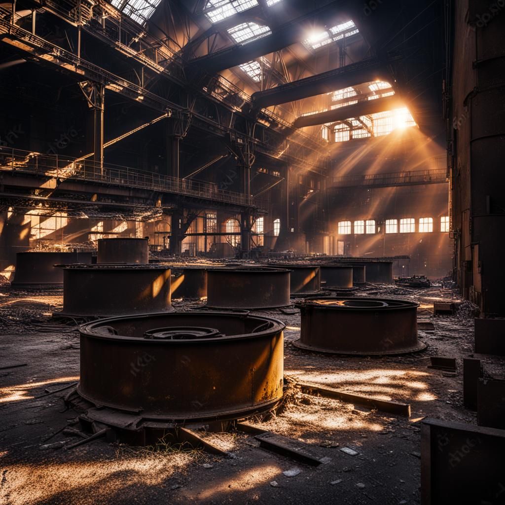 Old steelworks