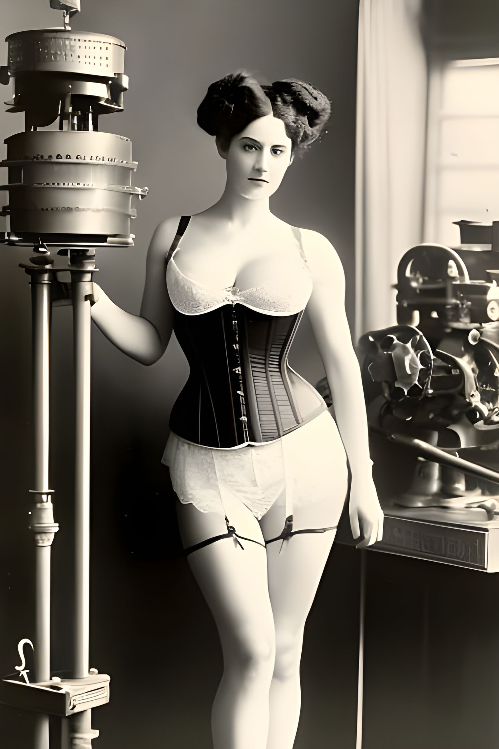 AI Generated Undergarments Visualization