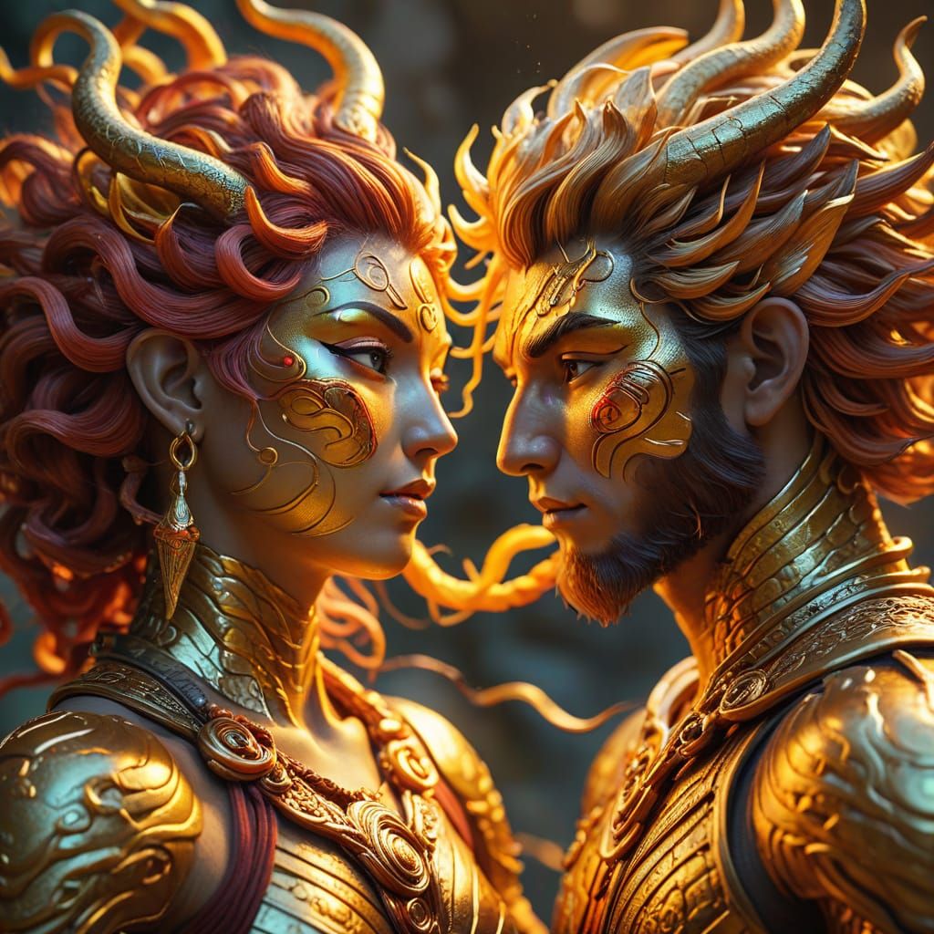 Medusa and Sun Wukong: A Mythic Realism Dialogue