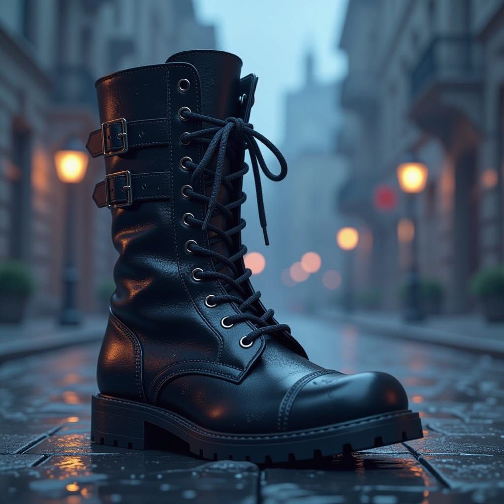 Ethereal Ruler of Mystic Realm in Deep Colors