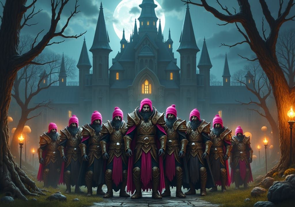 Fantasy Alliance Outside Abandoned Asylum