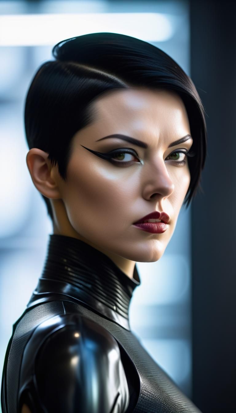 aeon flux haircut