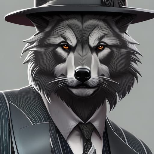 Wolf In Suit
