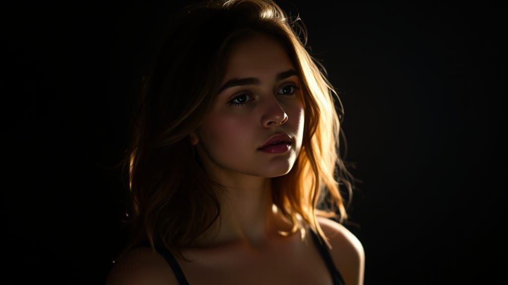 Radiant Emergence: Woman of Light