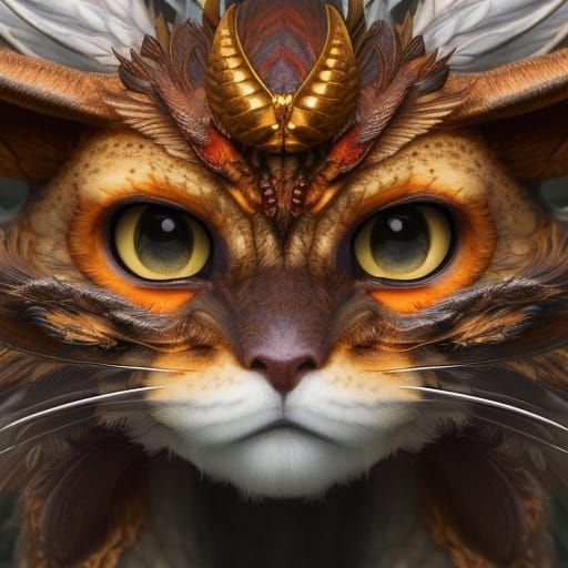 Adorable Chibi Dragon Portrait in Detailed Style