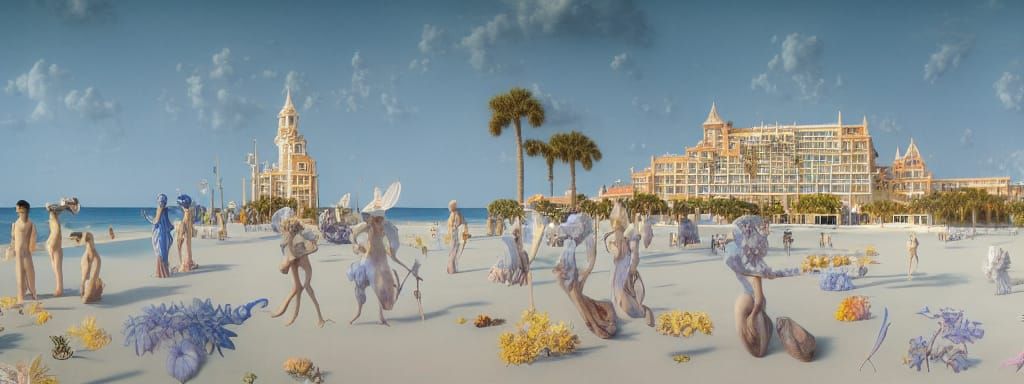 Don Cesar Hotel: Fantastical Beach Concept Art