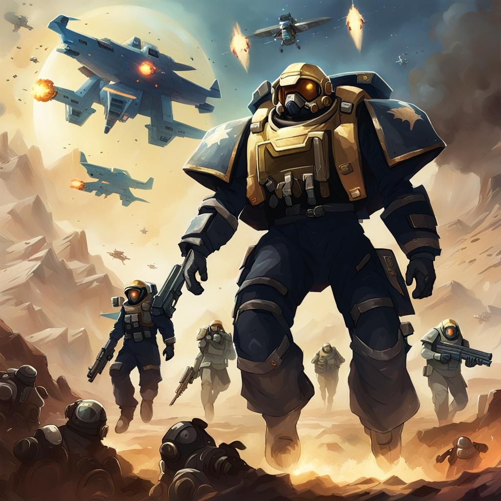 Helldivers 2 Game Illustration