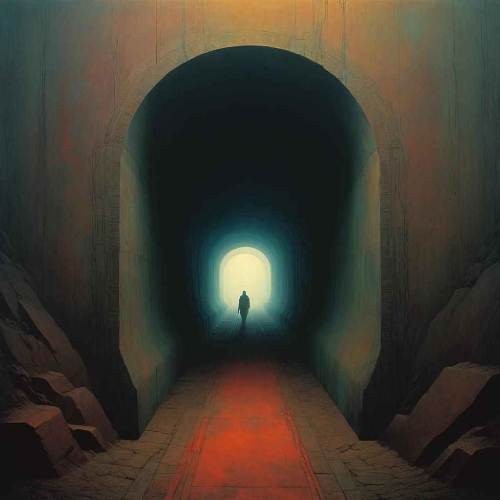 Warped Liminal Space with Infinite Patterns