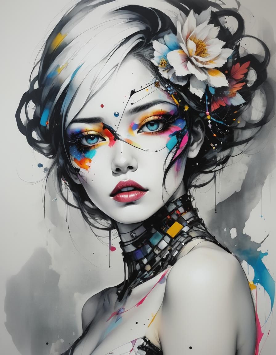 Expressive Digital Painting in Minjae Lee Style
