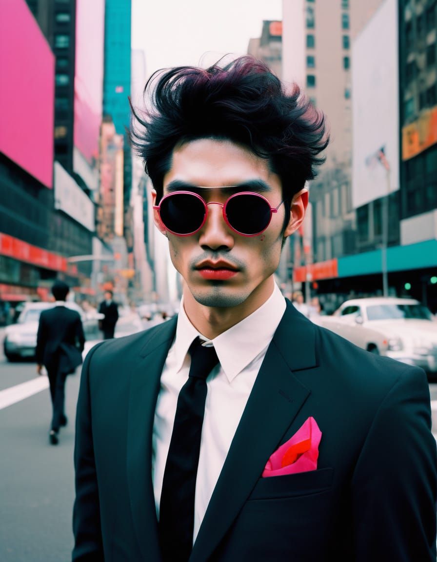 GQ Vampire in a Modern Suit