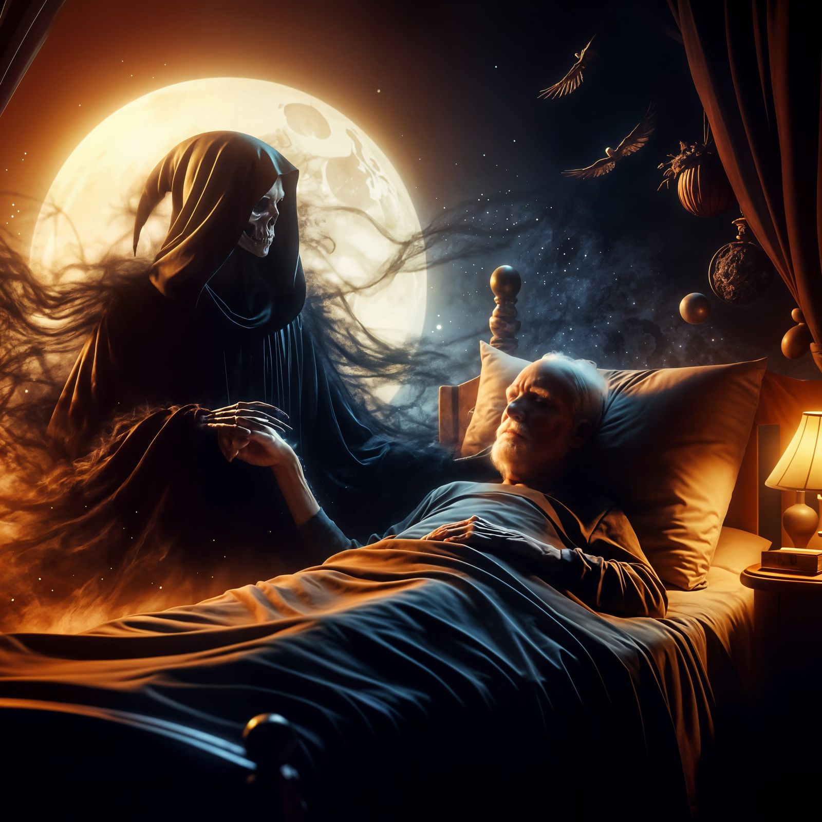 The Grim Reaper's Gentle Guidance