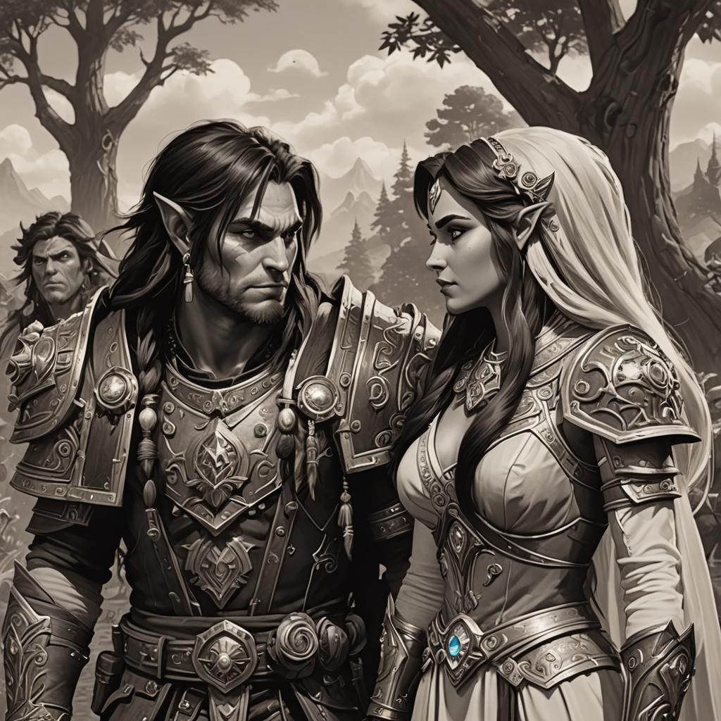 World of Warcraft as 1960s Romance Movie
