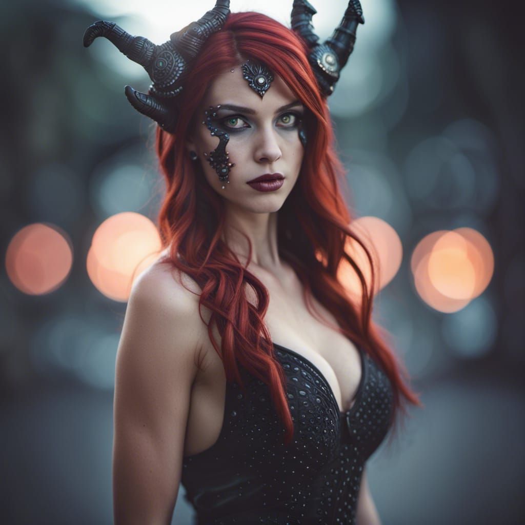Lilith: Demon Alien Goddess in Professional Photography