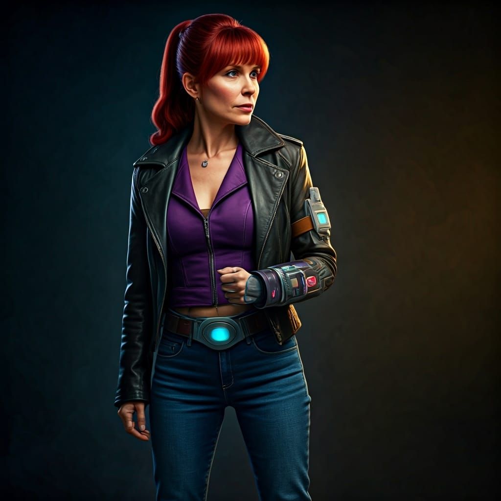 Katey Sagal as Live action version of the (cyclops:1.9) Spac...