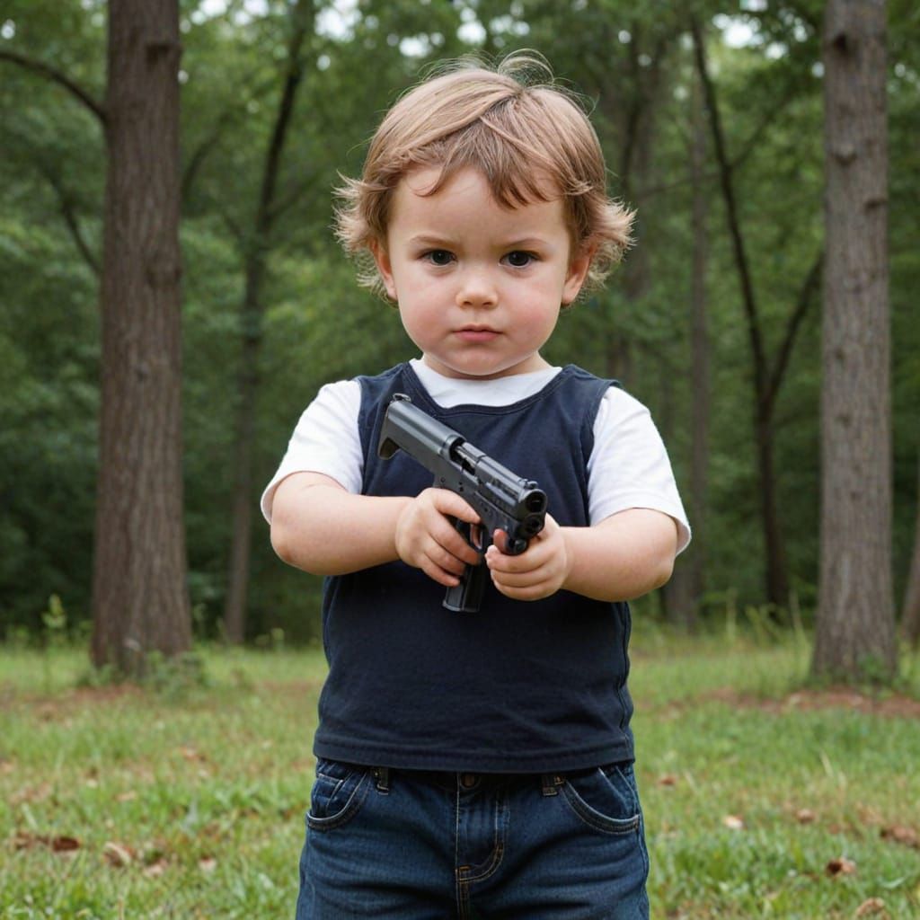 Child in Traditional Jewish Attire