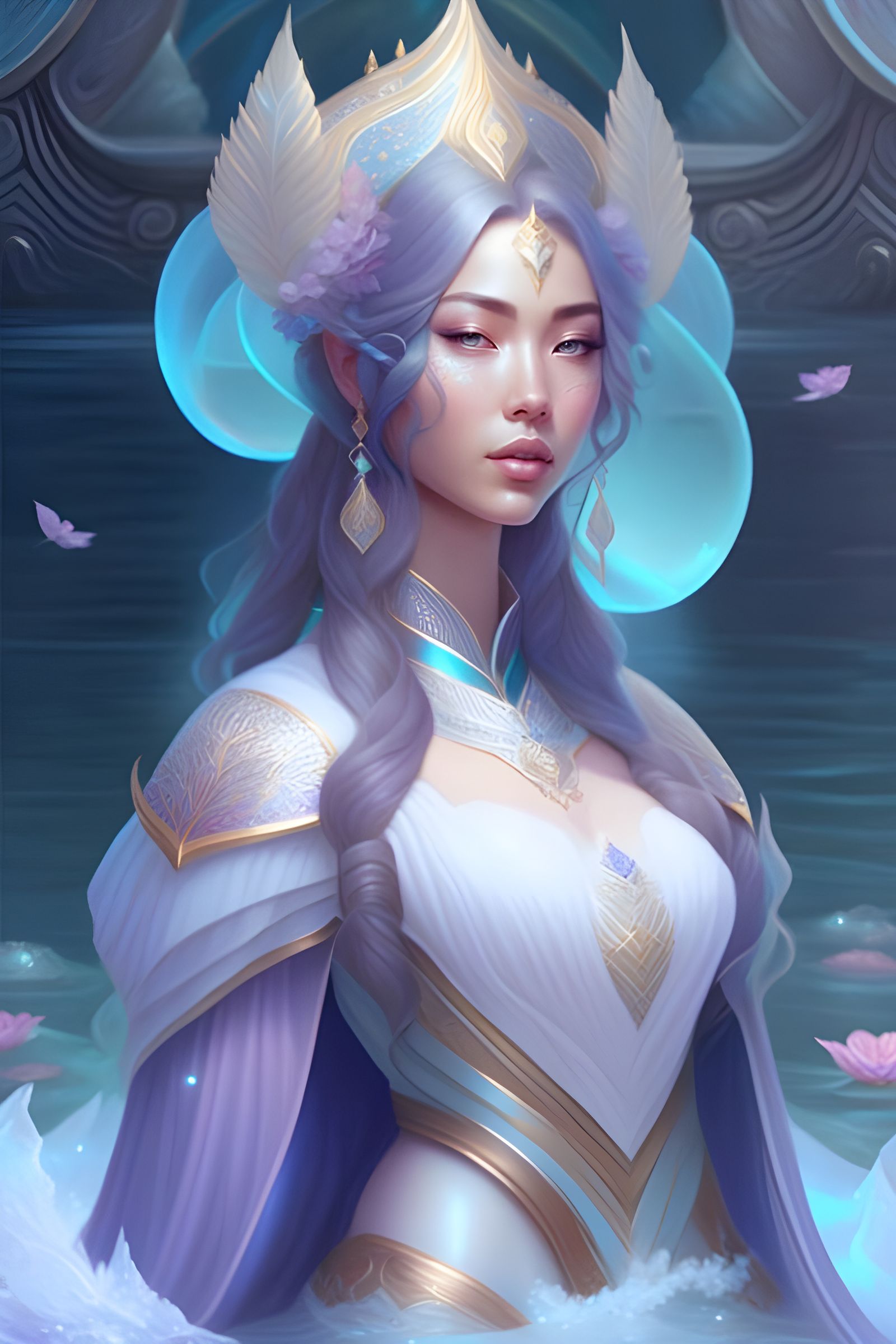 Water dragon goddess (evolved) (2)