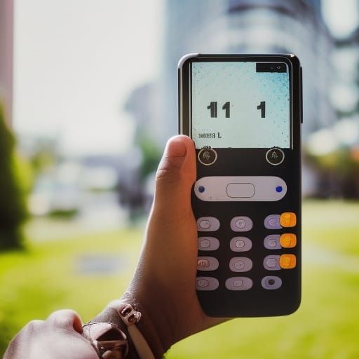 Nokia 3110 Handheld in Bus, Professional Photography