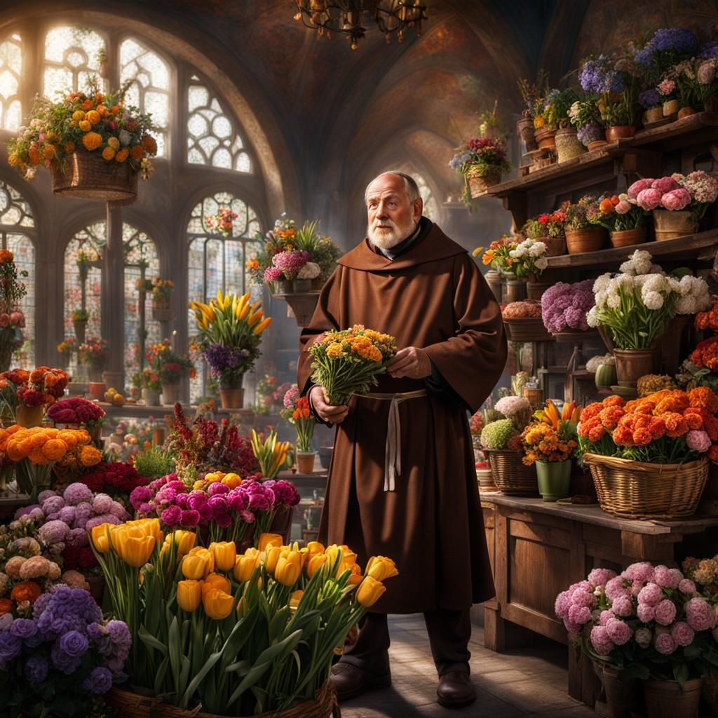 Oh no! It's a Florist Friar!