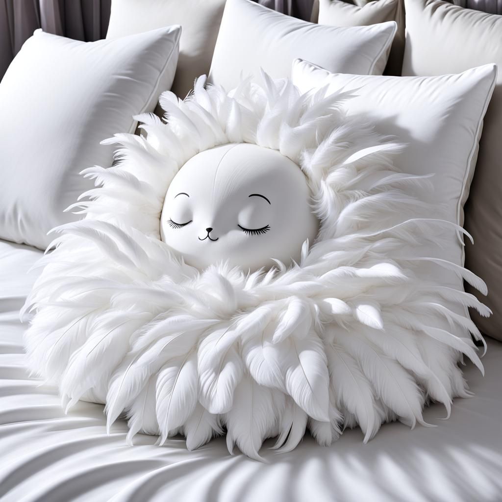 Sleeping Medusa on a Bed of Feathers