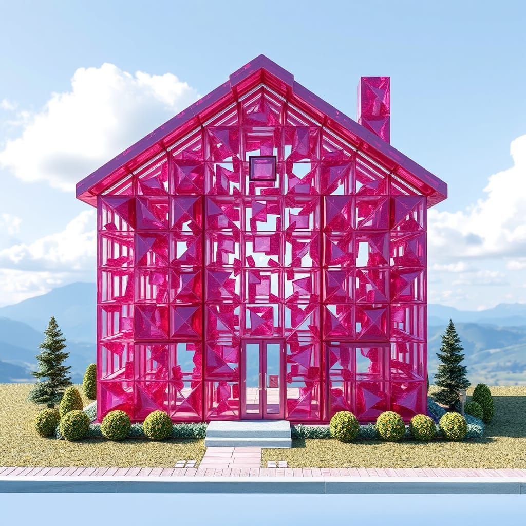 Ruby Cube House: A Gem-Like Architecture