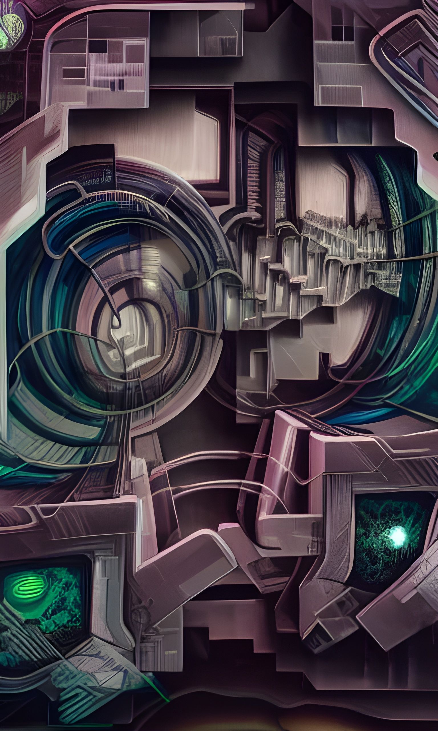 Untitled surreal abstract 18oct22