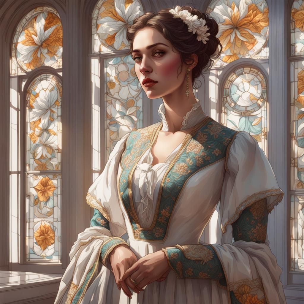 Beautiful Regency Lady