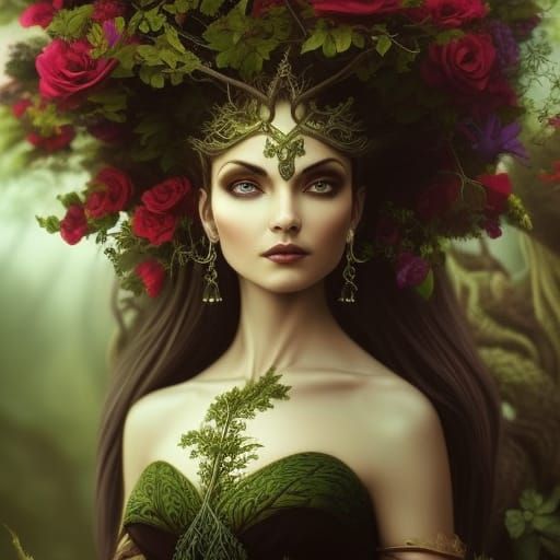 Elven Queen of The Forest