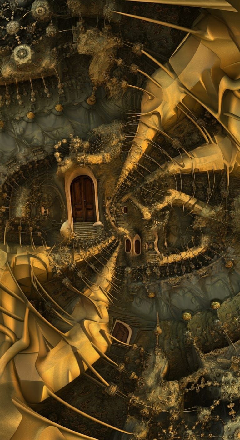 Incessant Montage of Weird Doorways Trance Reward Enigma