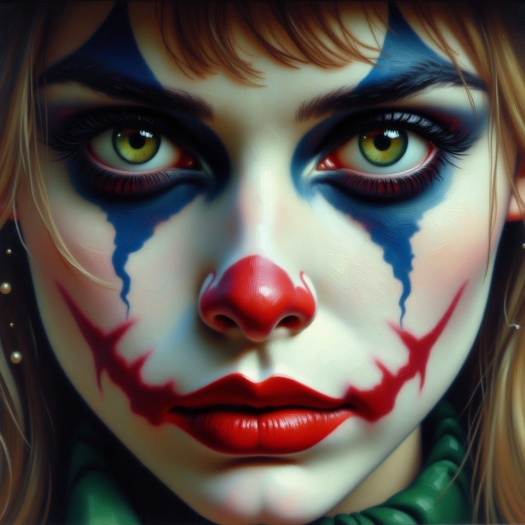 Rule 63 Joker Librarian in Alla Prima Style