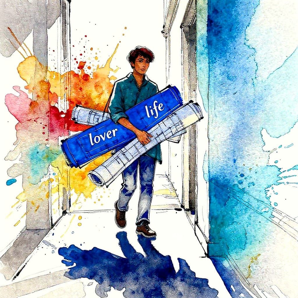 Anatomically Correct Person Walking Towards Spectator