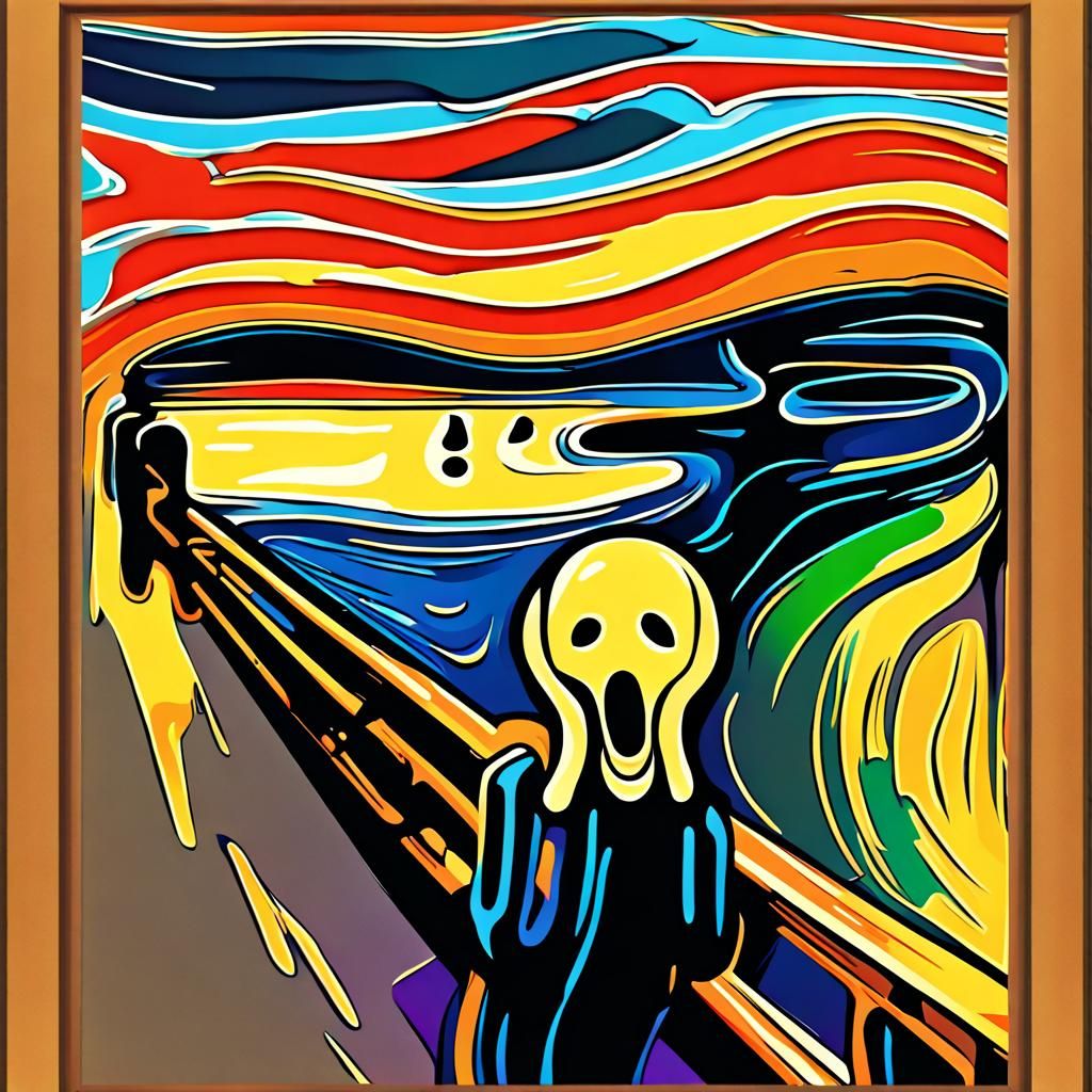 The Scream, By Edward Munch.