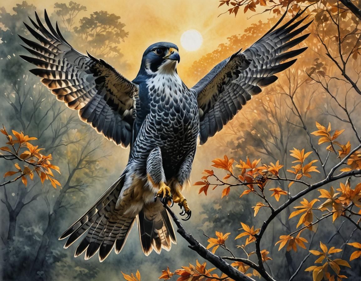 Peregrine falcon